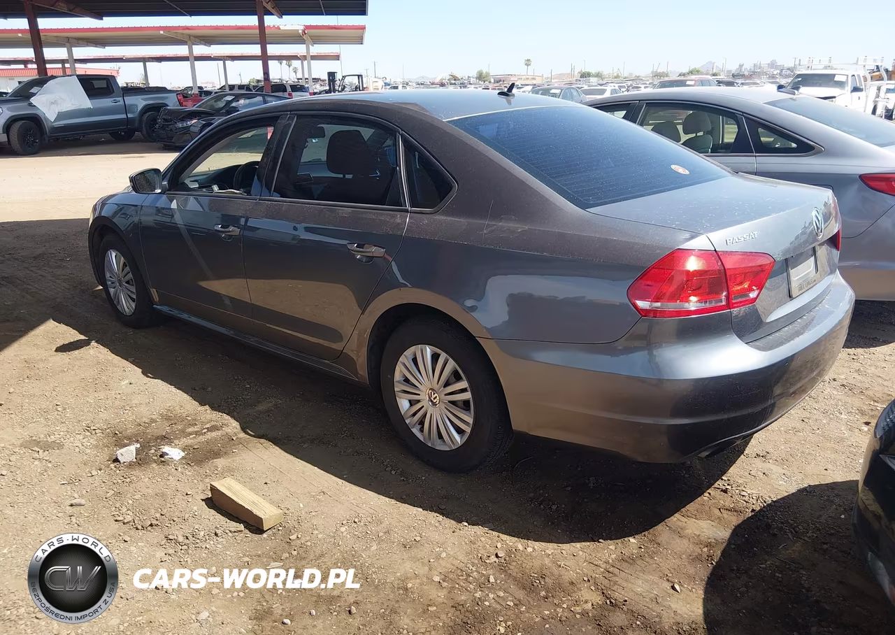 2015 Volkswagen Passat 1.8T S VIN:1VWAT7A32FC066535 - 3