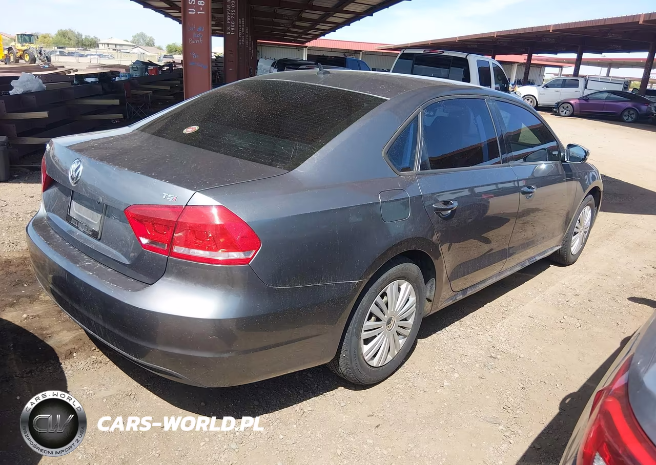 2015 Volkswagen Passat 1.8T S VIN:1VWAT7A32FC066535 - 4