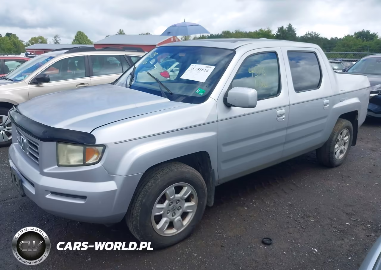 2007 Honda Ridgeline Rtl VIN:2HJYK16507H529472 - 2
