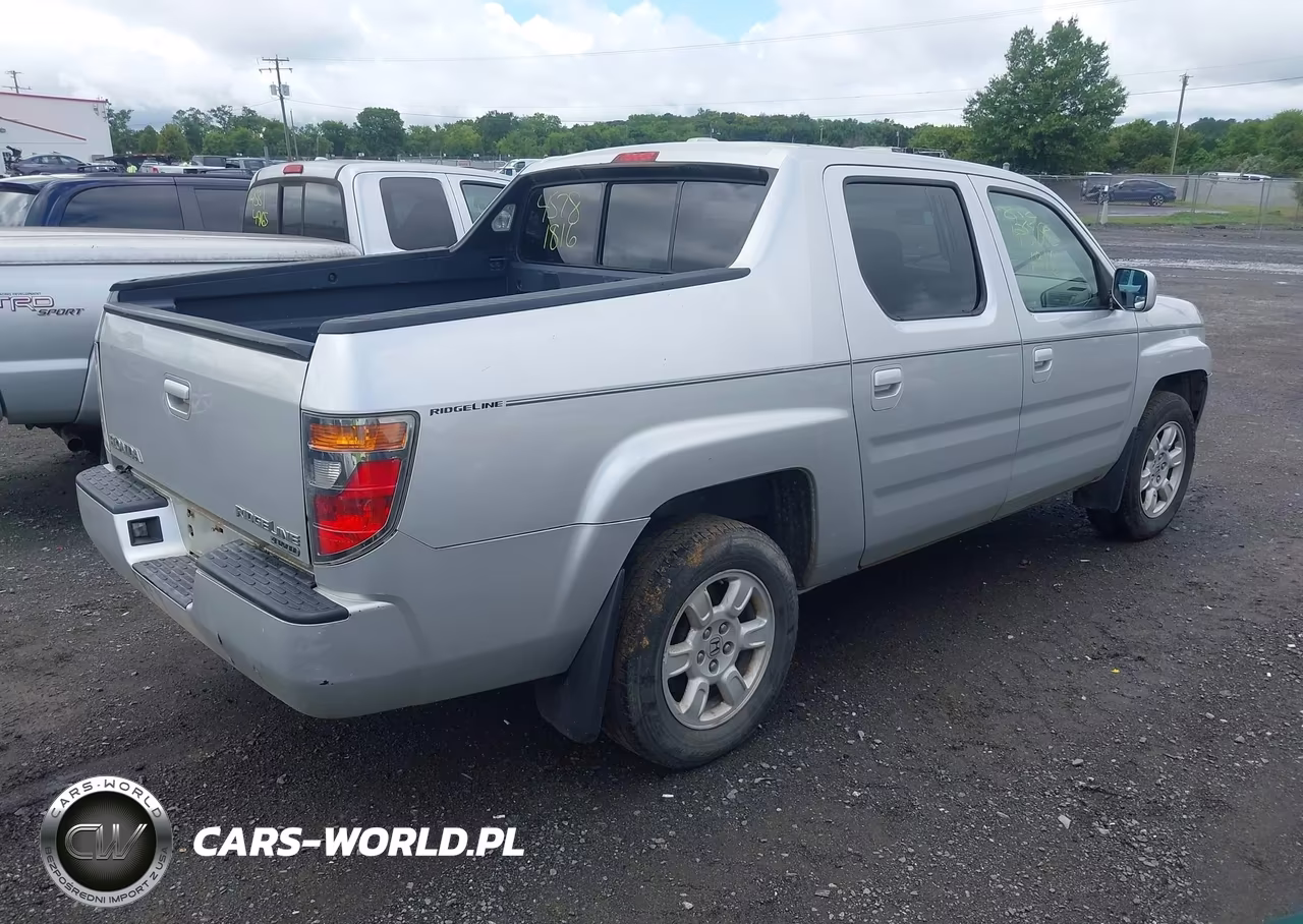 2007 Honda Ridgeline Rtl VIN:2HJYK16507H529472 - 4