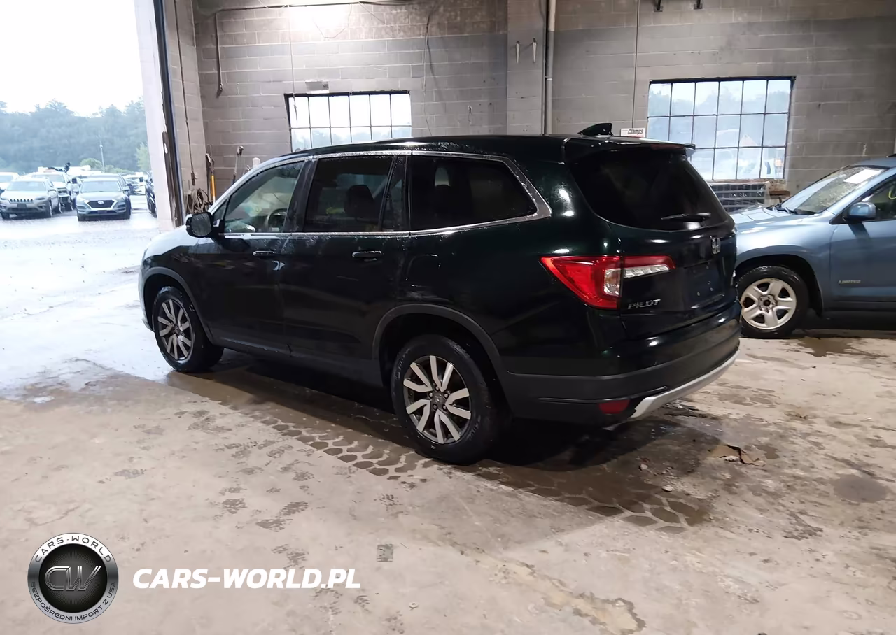 2019 Honda Pilot Ex VIN:5FNYF6H38KB055075 - 3