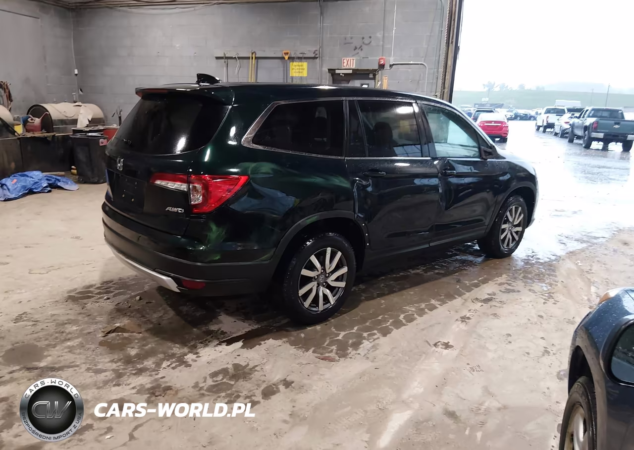 2019 Honda Pilot Ex VIN:5FNYF6H38KB055075 - 4