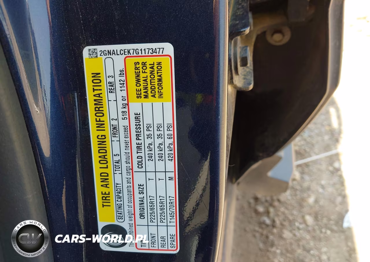 2016 Chevrolet Equinox Lt VIN:2GNALCEK7G1173477 - 9