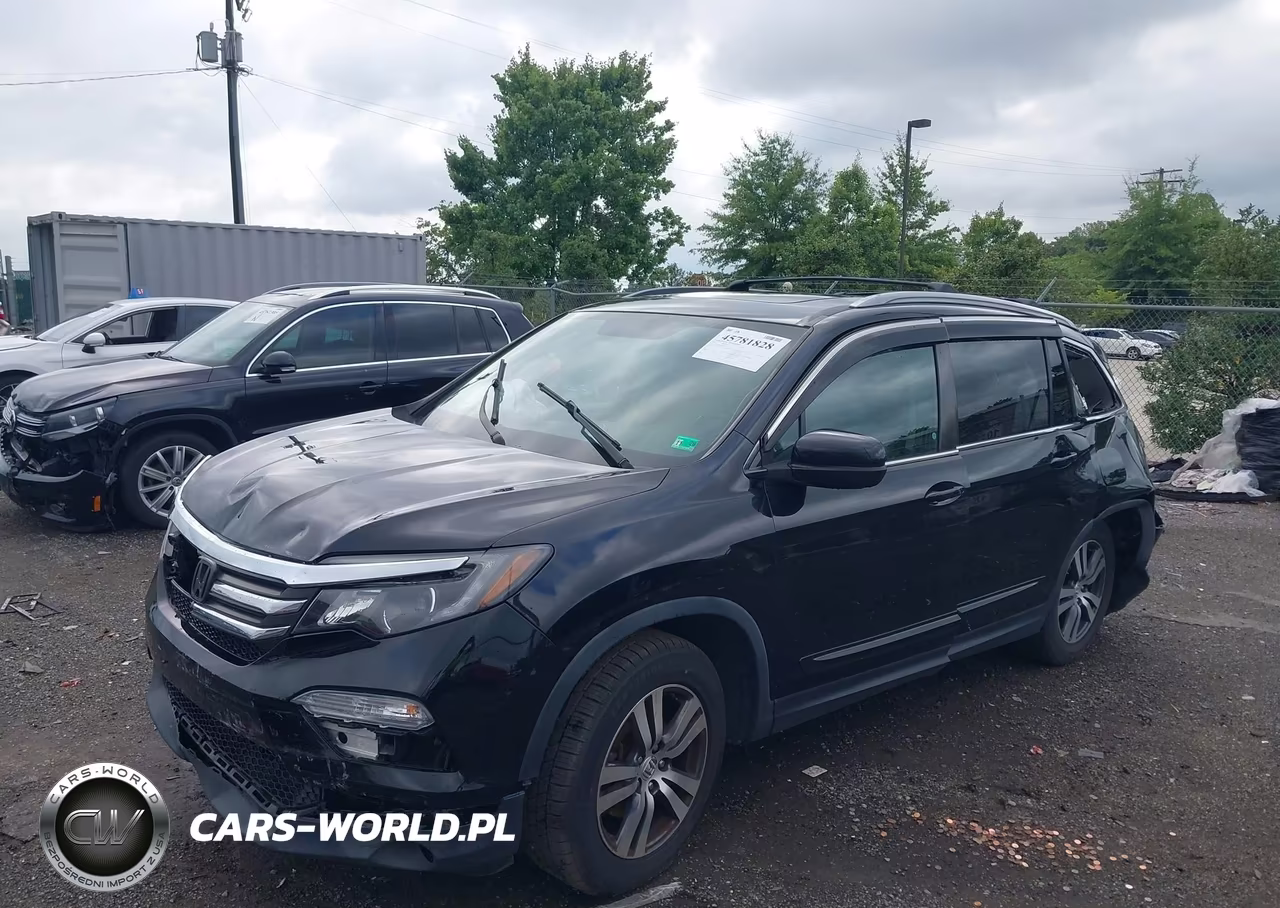 2017 Honda Pilot Ex-L VIN:5FNYF6H54HB063975 - 2