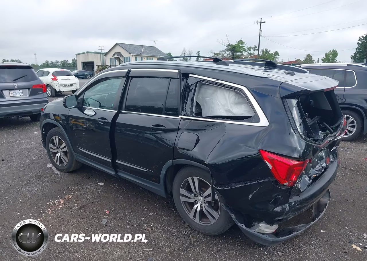 2017 Honda Pilot Ex-L VIN:5FNYF6H54HB063975 - 3