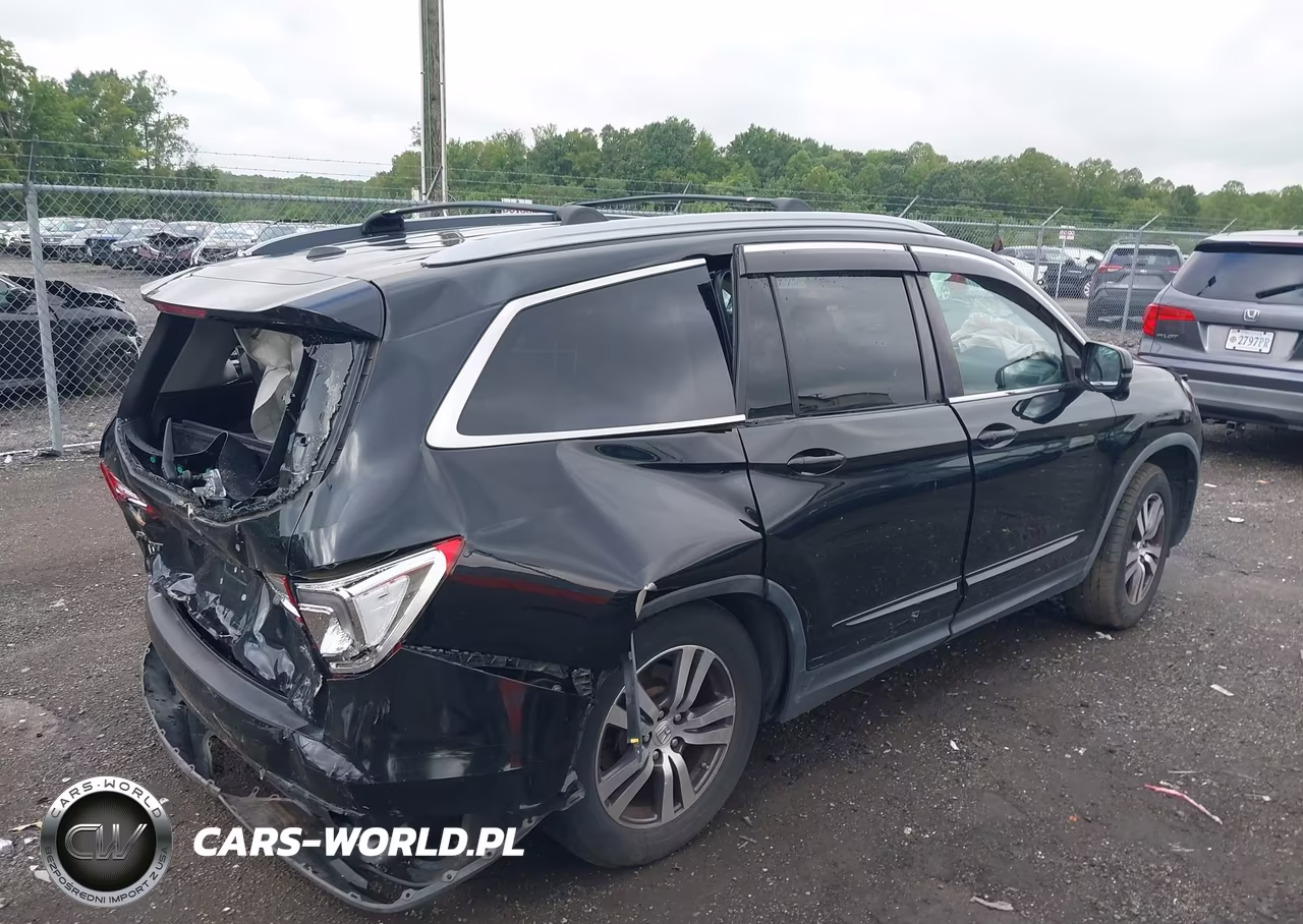 2017 Honda Pilot Ex-L VIN:5FNYF6H54HB063975 - 4