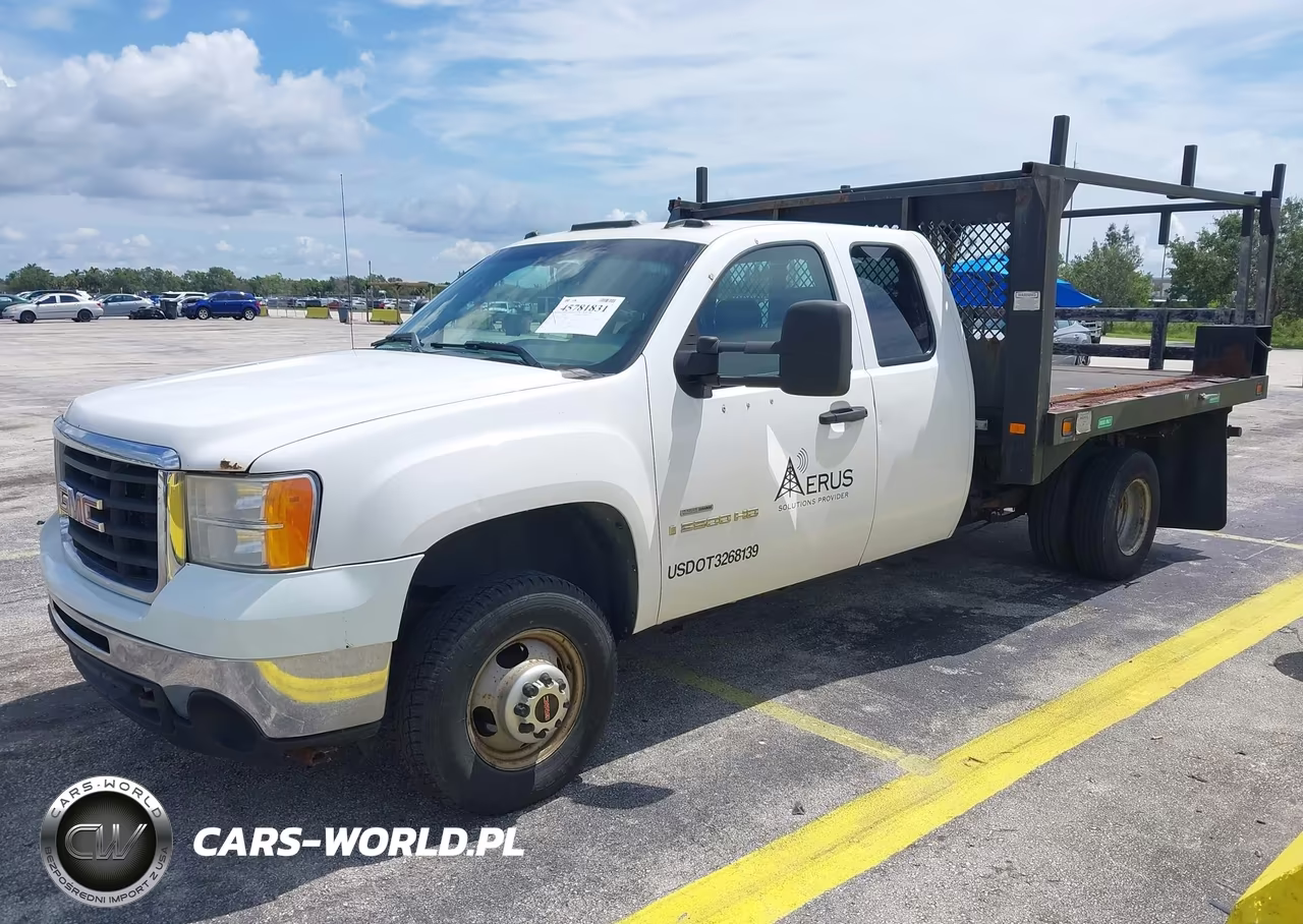 2007 GMC Sierra 3500 Chassis Work Truck VIN:1GDJK396X7E585220 - 2