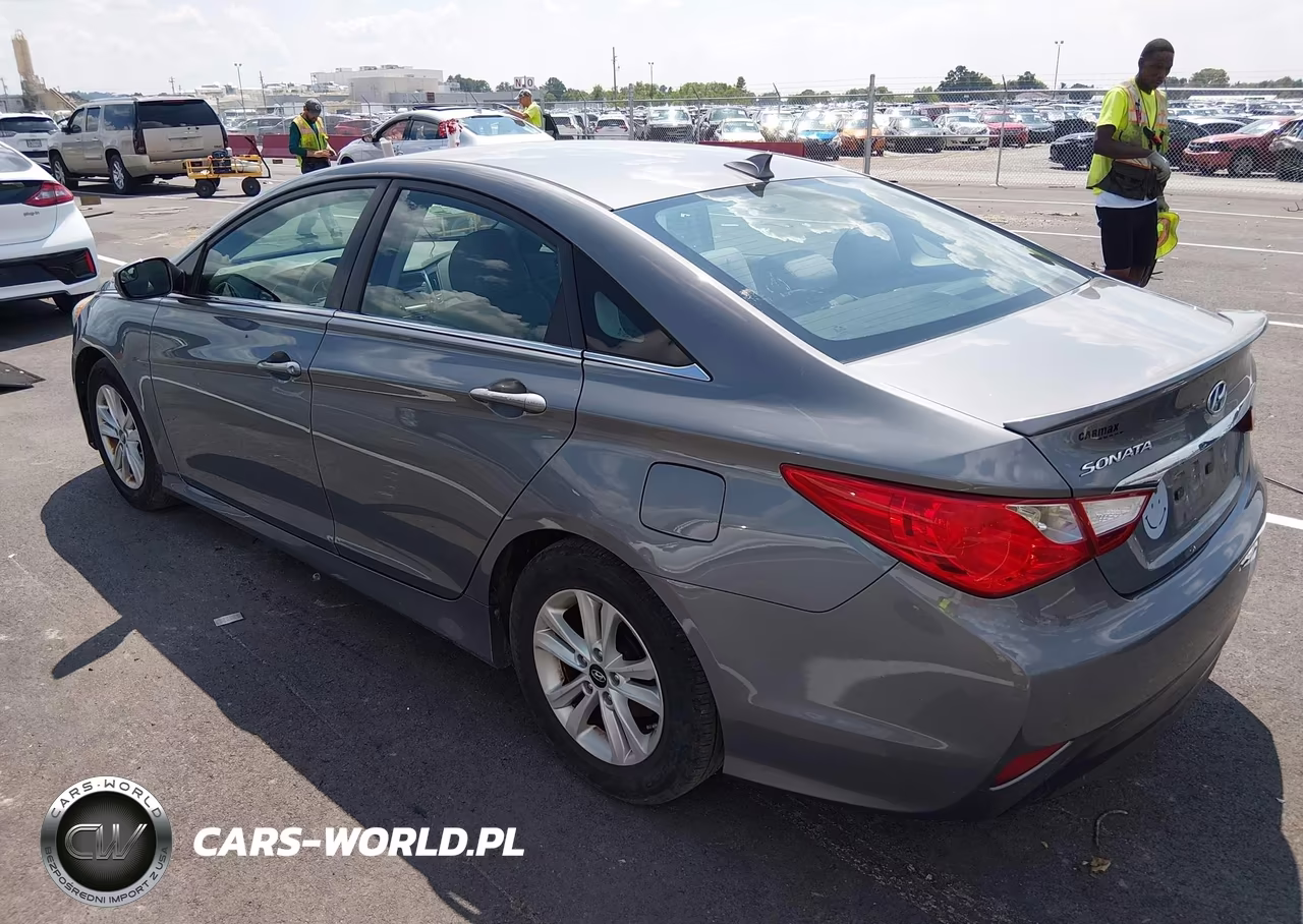 2014 Hyundai Sonata Gls VIN:5NPEB4ACXEH847795 - 3