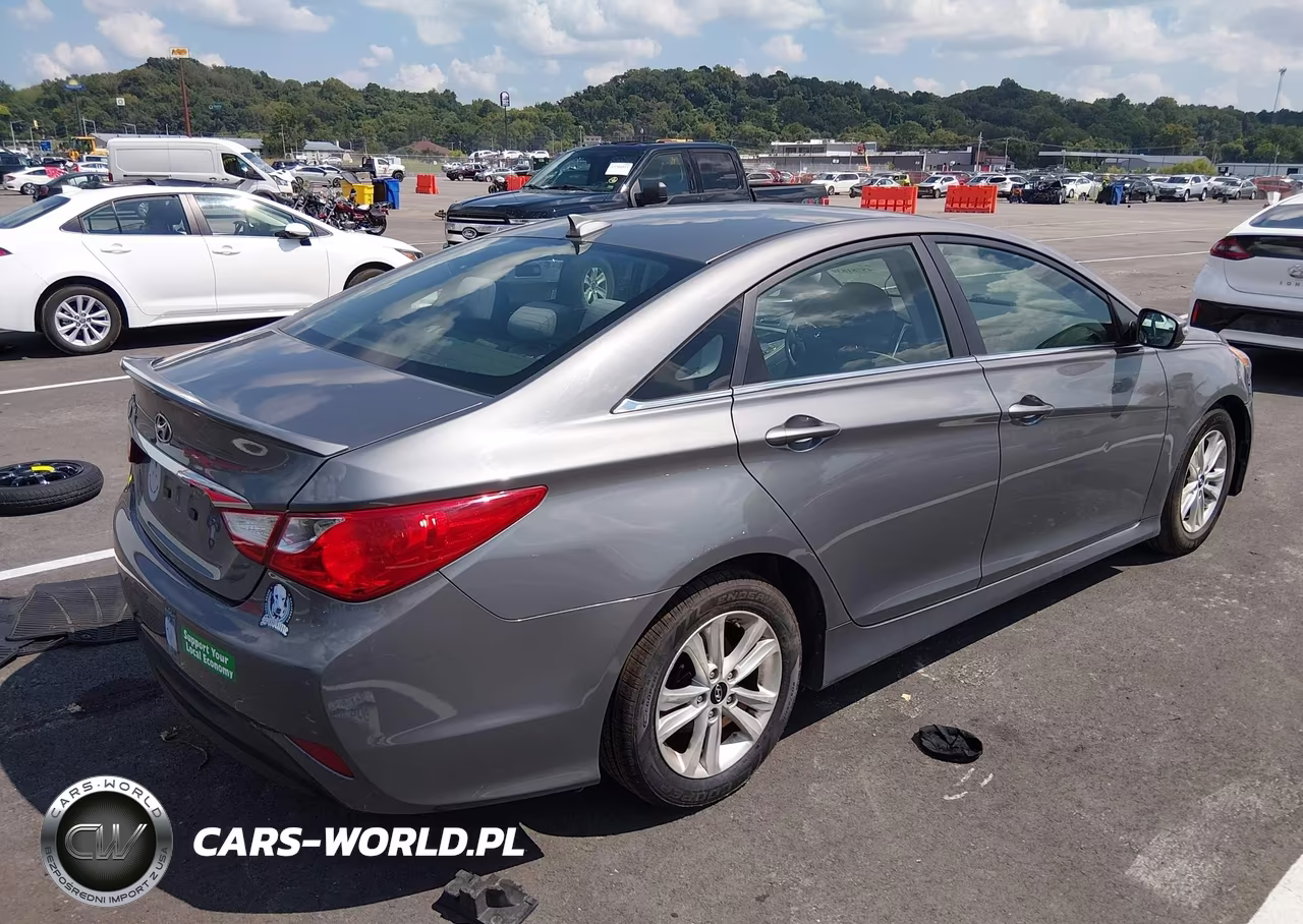 2014 Hyundai Sonata Gls VIN:5NPEB4ACXEH847795 - 4