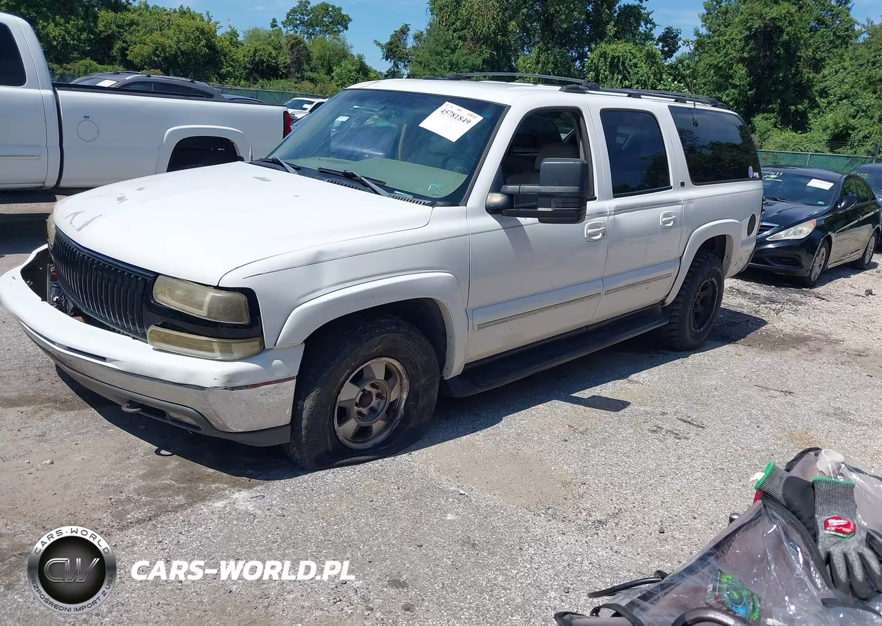 2001 Chevrolet Suburban 1500 Lt VIN:3GNFK16T11G229707 - 2