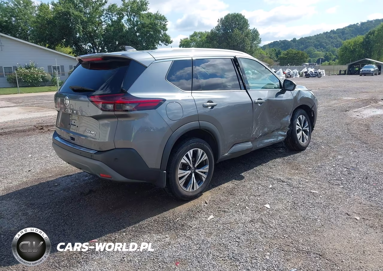 2021 Nissan Rogue Sv Intelligent Awd VIN:5N1AT3BB5MC674303 - 4
