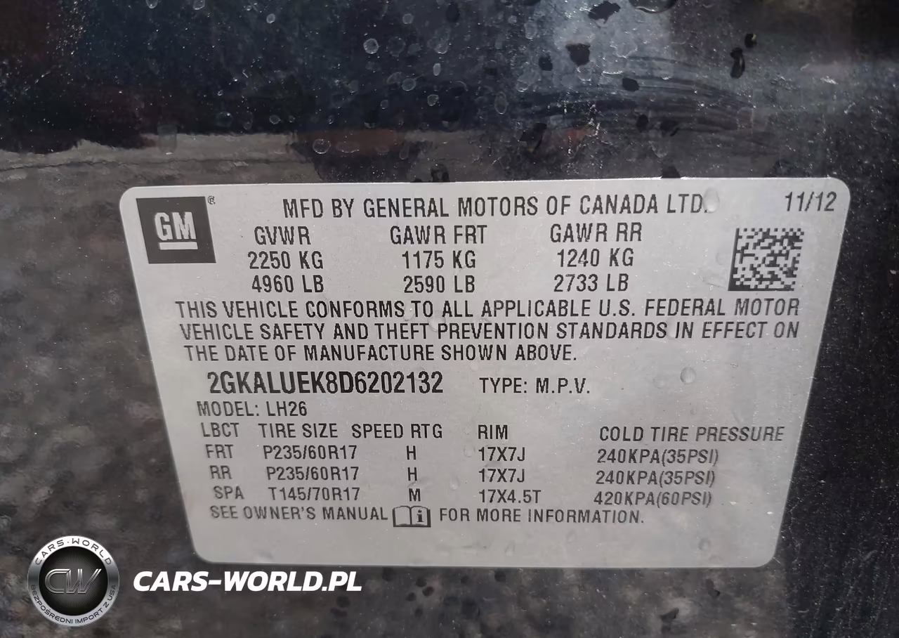 2013 GMC Terrain Slt-1 VIN:2GKALUEK8D6202132 - 9