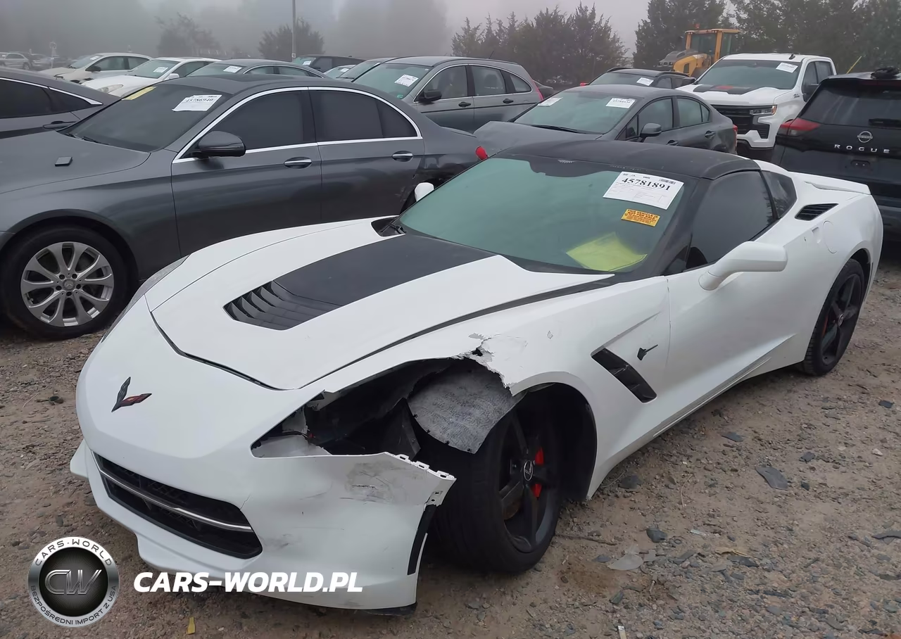 2015 Chevrolet Corvette Stingray VIN:1G1YB2D72F5113324 - 2