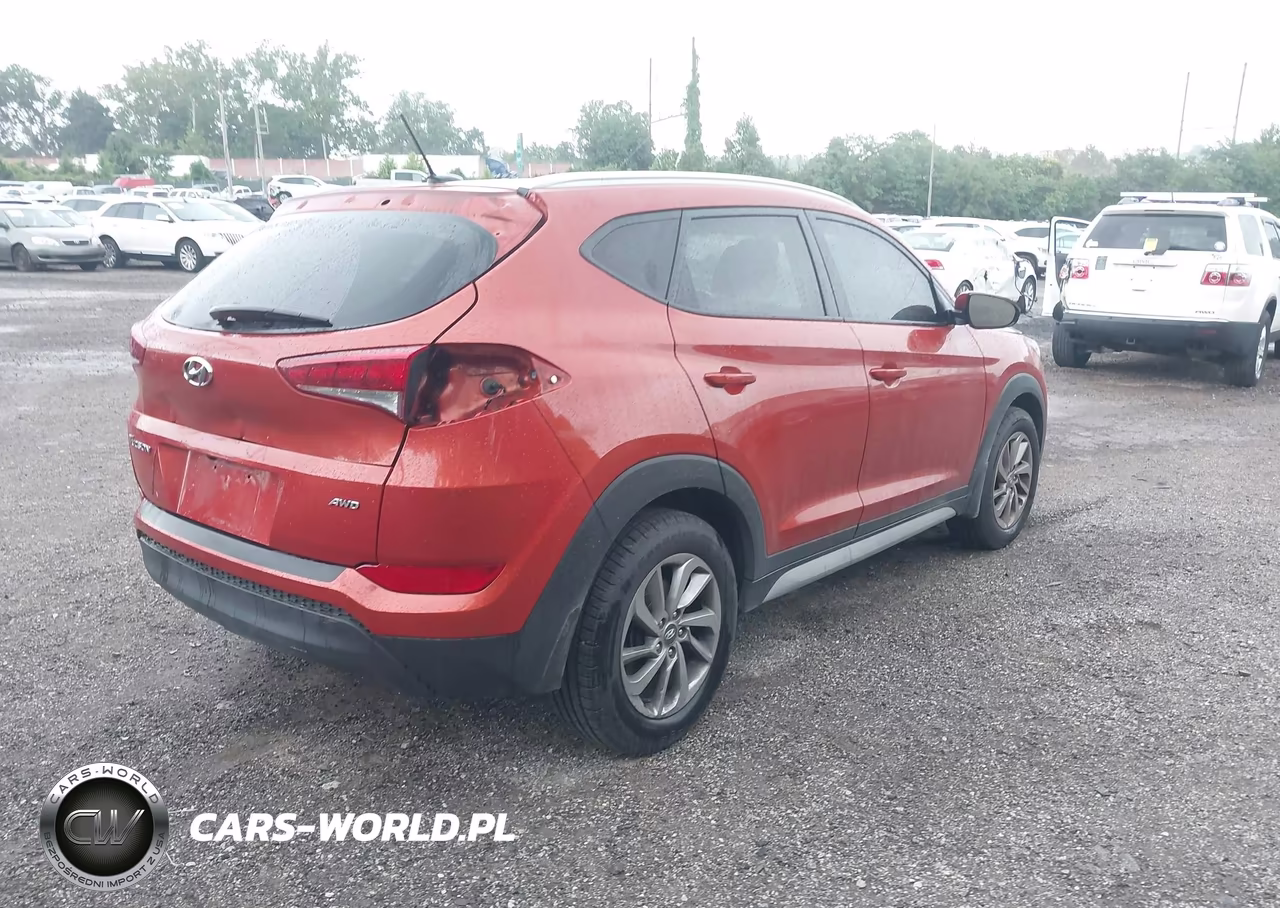 2017 Hyundai Tucson Se VIN:KM8J3CA44HU404031 - 4