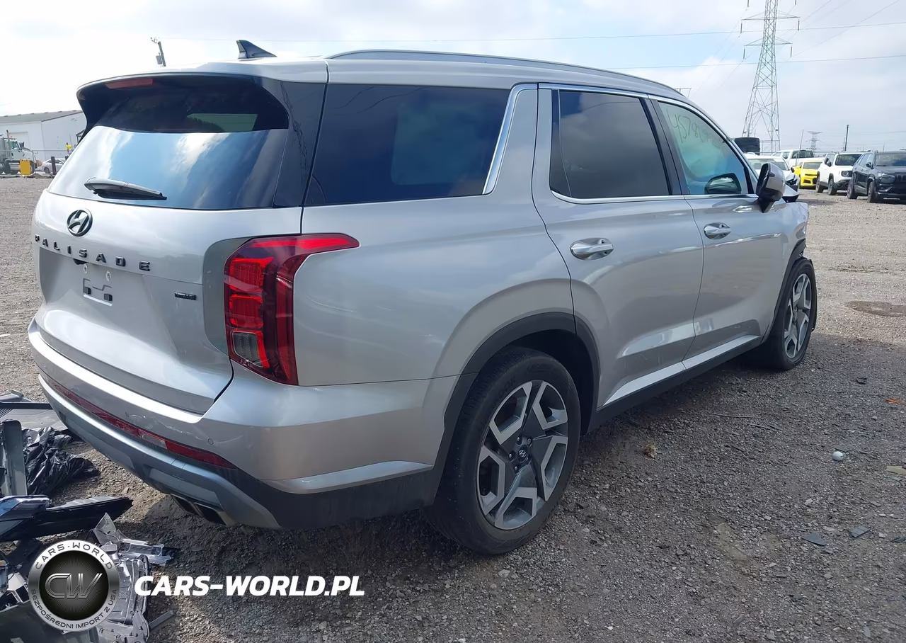 2025 Hyundai Palisade Sel Premium VIN:KM8R4DGE9SU908622 - 4