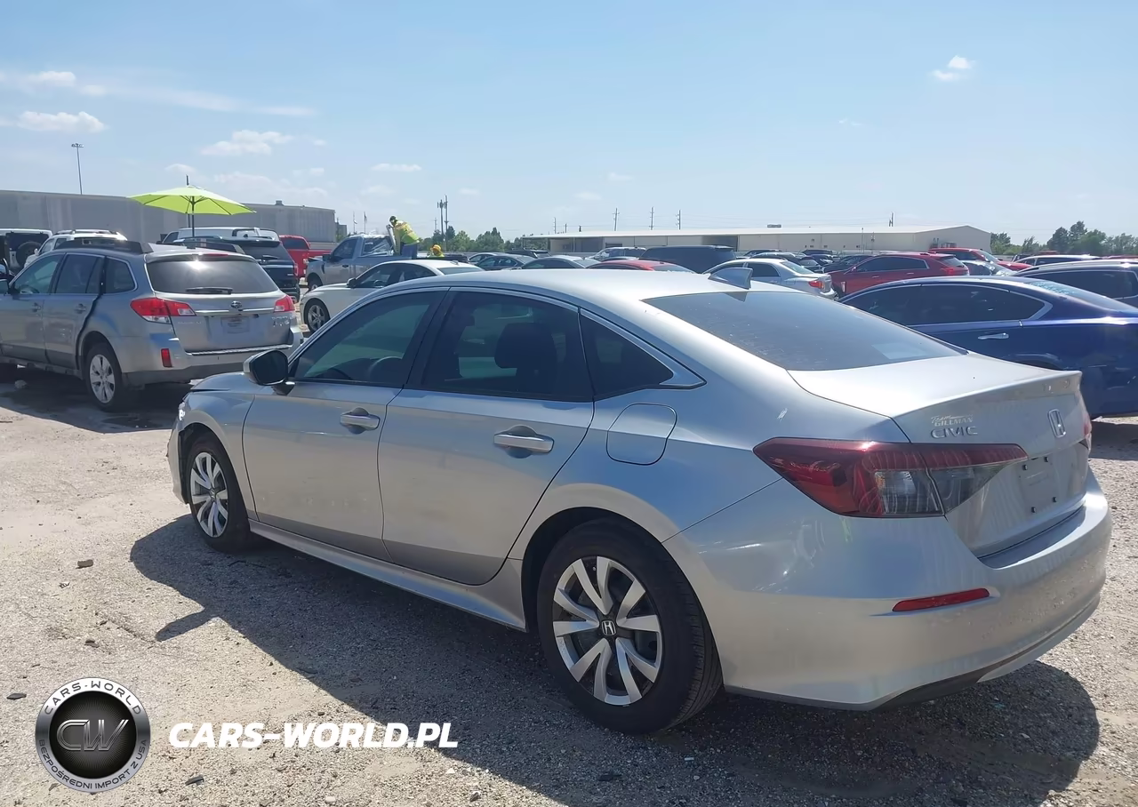 2026 Honda Civic Lx VIN:2HGFE2F23TH548270 - 3