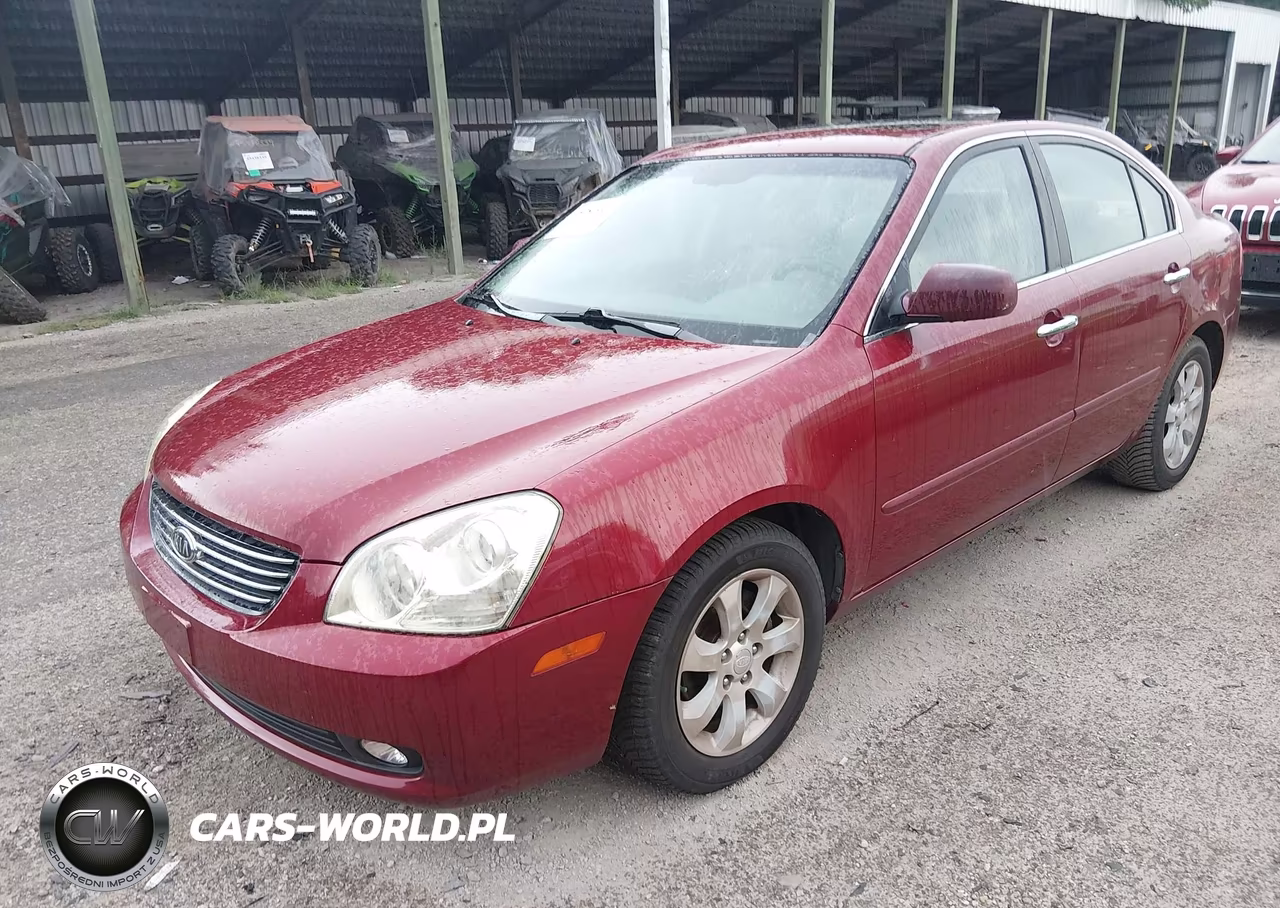 2007 Kia Optima Ex V6 VIN:KNAGE124475144828 - 2