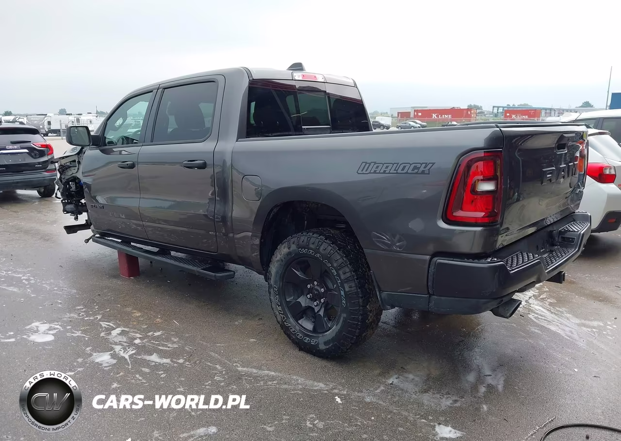 2025 Ram 1500 Warlock 4X4 5'7 Box VIN:1C6SRFGP8SN660630 - 3