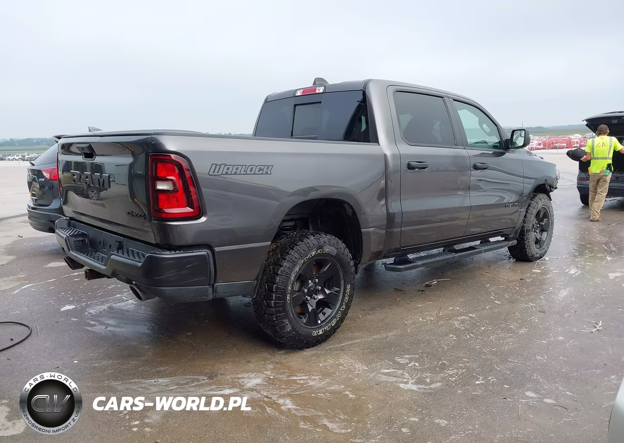 2025 Ram 1500 Warlock 4X4 5'7 Box VIN:1C6SRFGP8SN660630 - 4