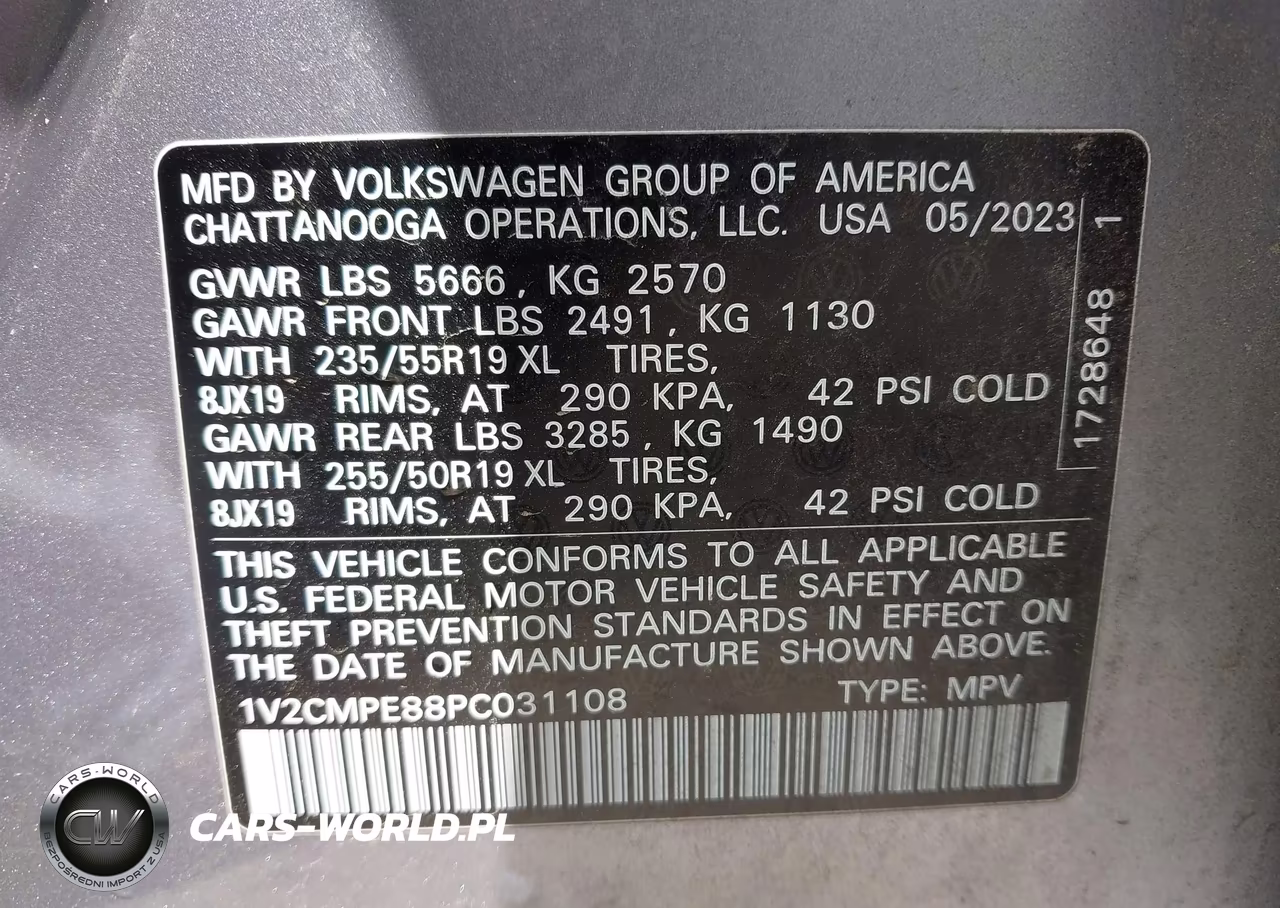2023 Volkswagen Id.4 Pro VIN:1V2CMPE88PC031108 - 9