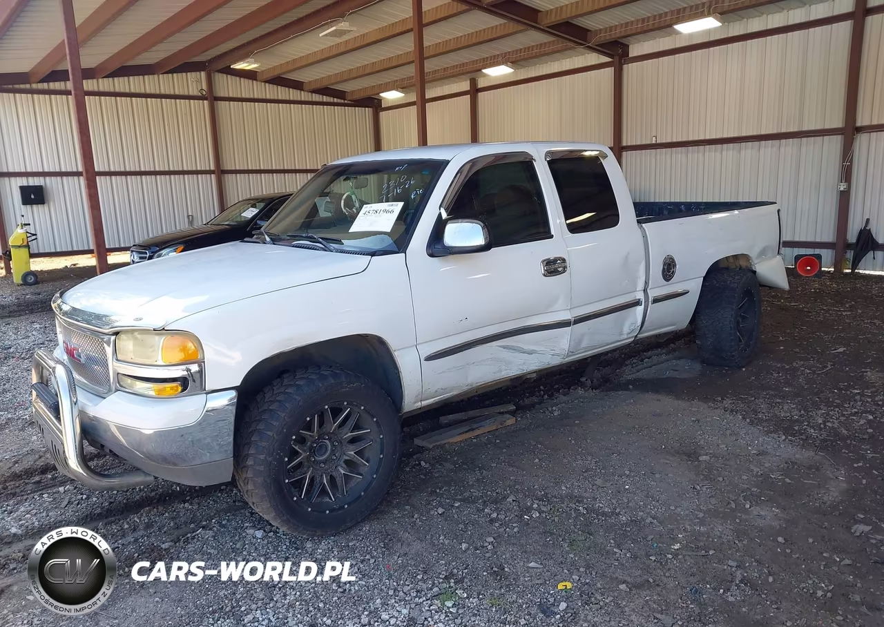 2000 GMC Sierra 1500 Sle VIN:2GTEC19V7Y1112084 - 2