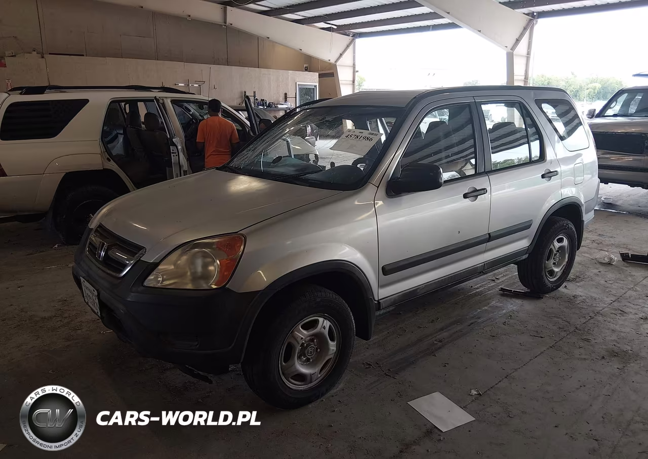 2002 Honda Cr-V Lx VIN:JHLRD68442C017507 - 2
