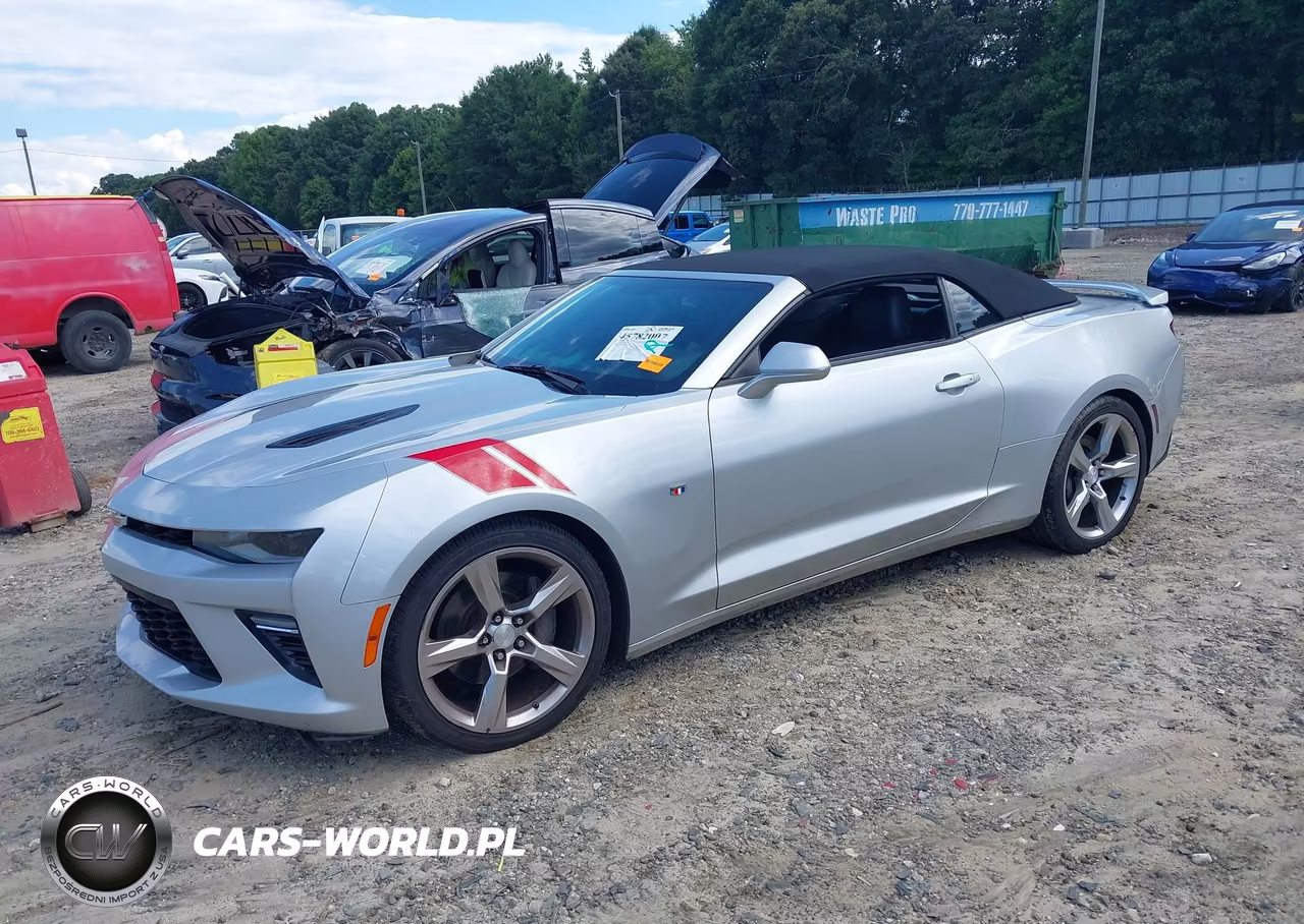 2018 Chevrolet Camaro 2Ss VIN:1G1FH3D76J0164276 - 2