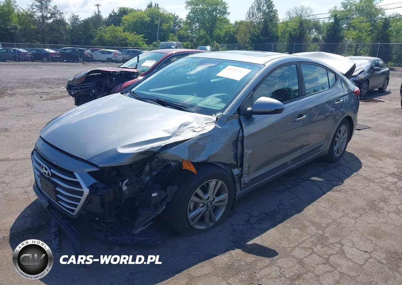 2018 Hyundai Elantra Value Edition VIN:KMHD84LF9JU609773 - 2