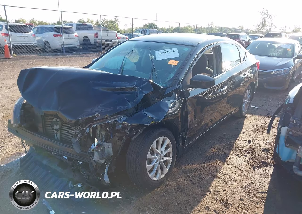 2019 Nissan Sentra Sv VIN:3N1AB7AP9KL614329 - 2