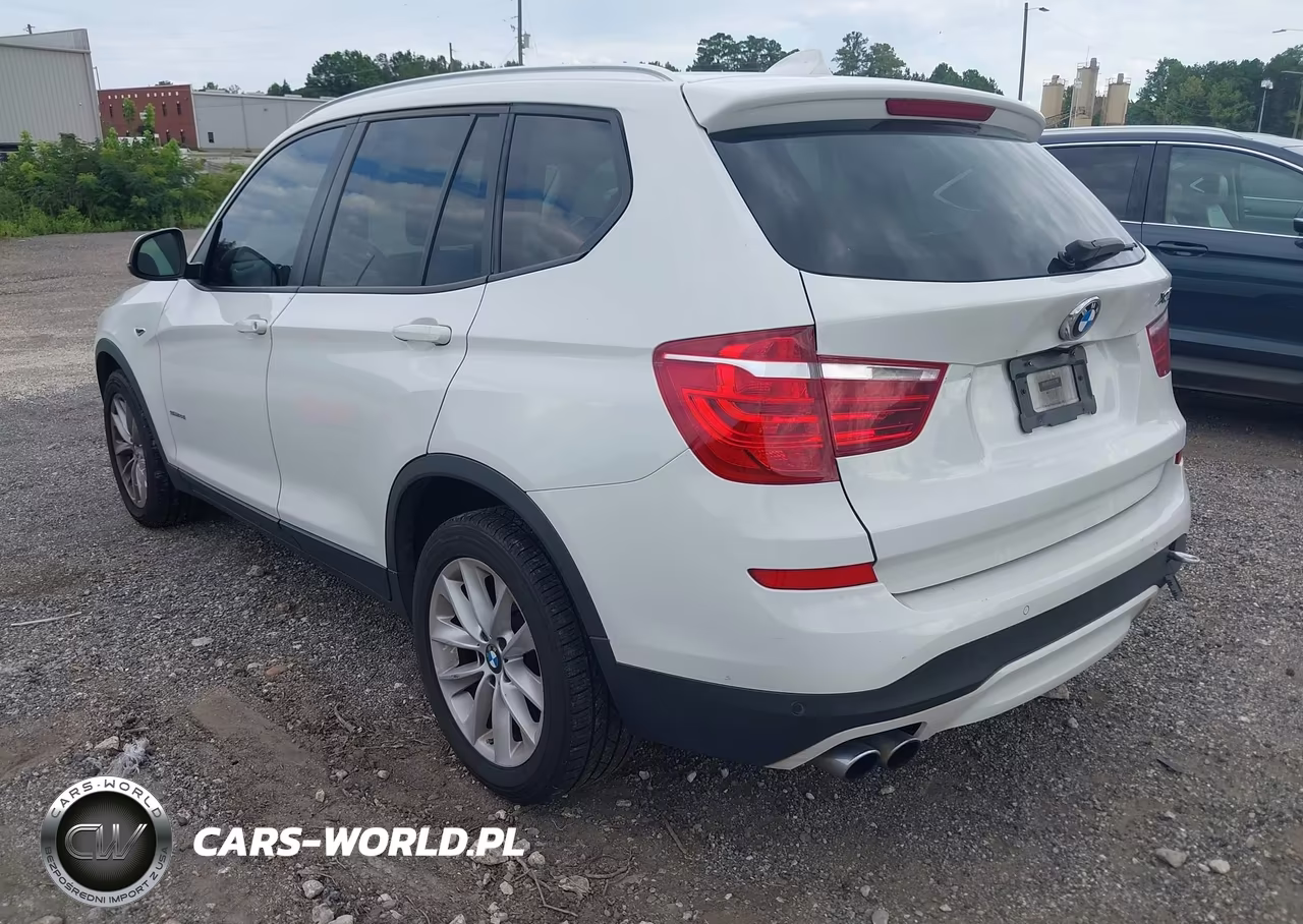 2016 BMW X3 Sdrive28I VIN:5UXWZ7C51G0R32510 - 3