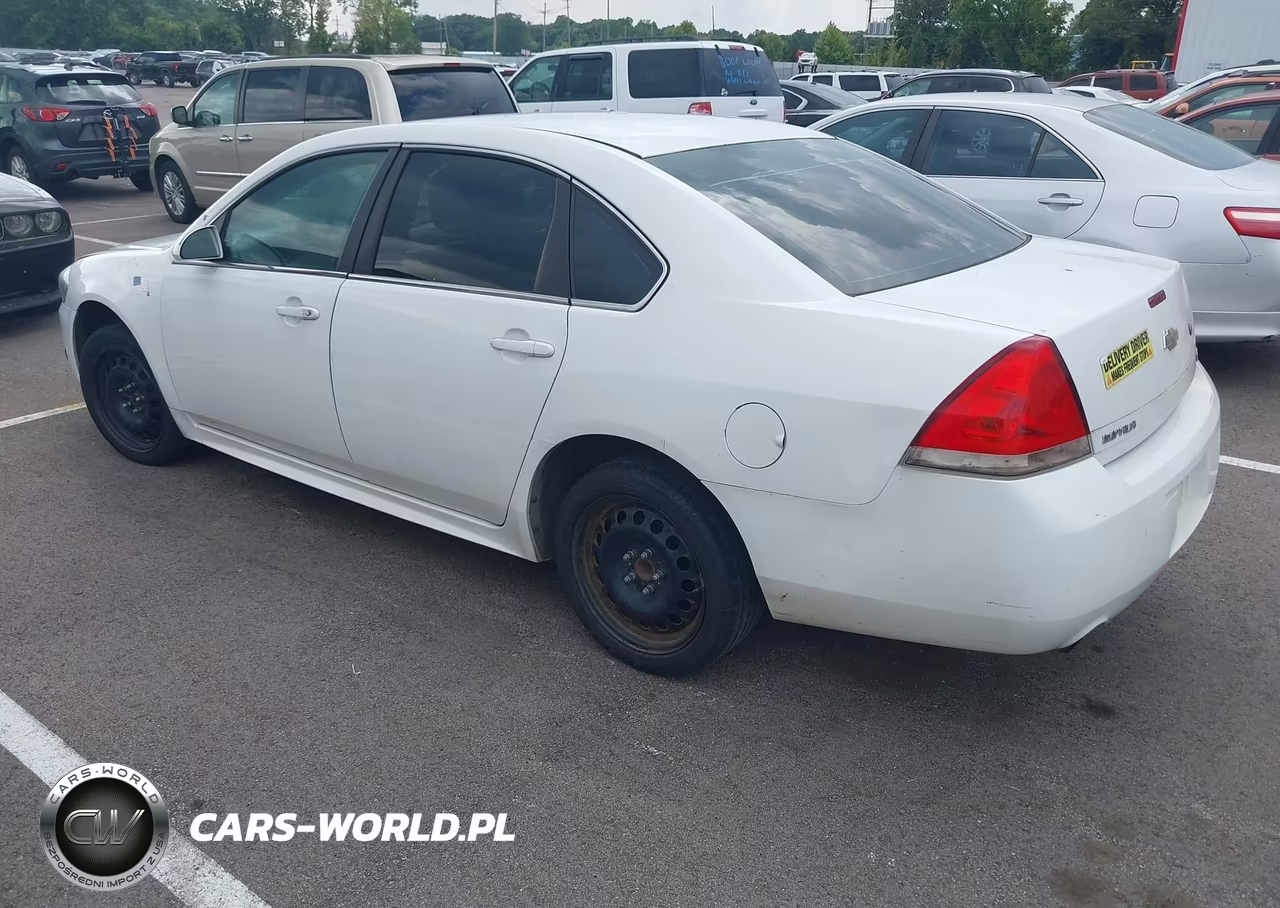 2013 Chevrolet Impala Police VIN:2G1WD5E3XD1235667 - 3