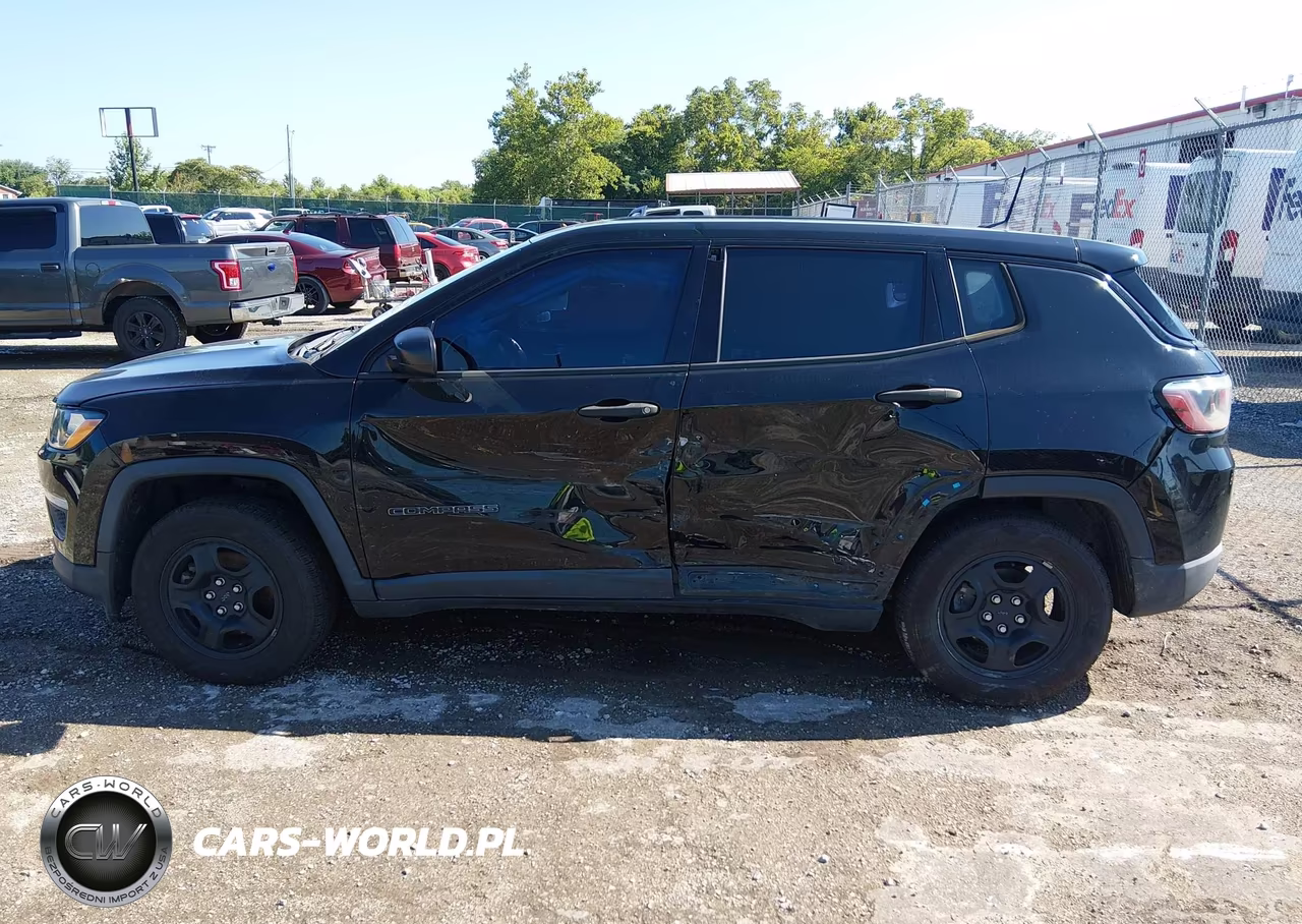 2019 Jeep Compass Sport Fwd VIN:3C4NJCAB9KT636880 - 14