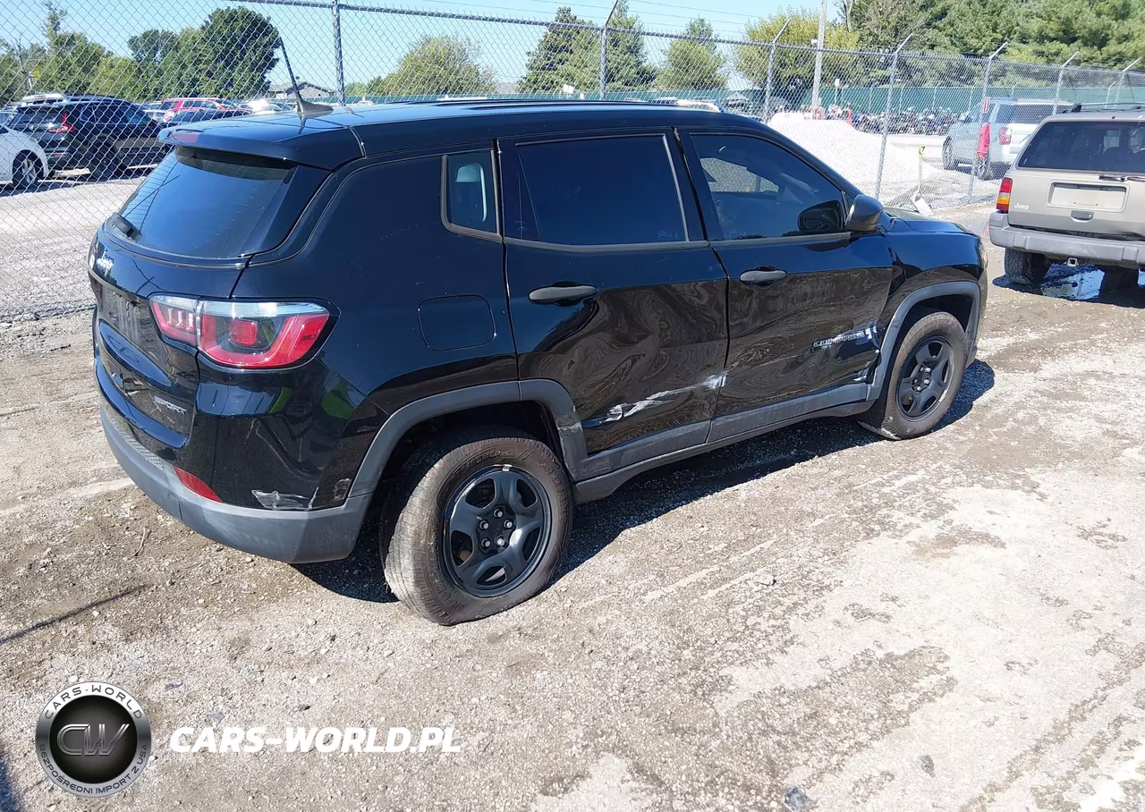 2019 Jeep Compass Sport Fwd VIN:3C4NJCAB9KT636880 - 4