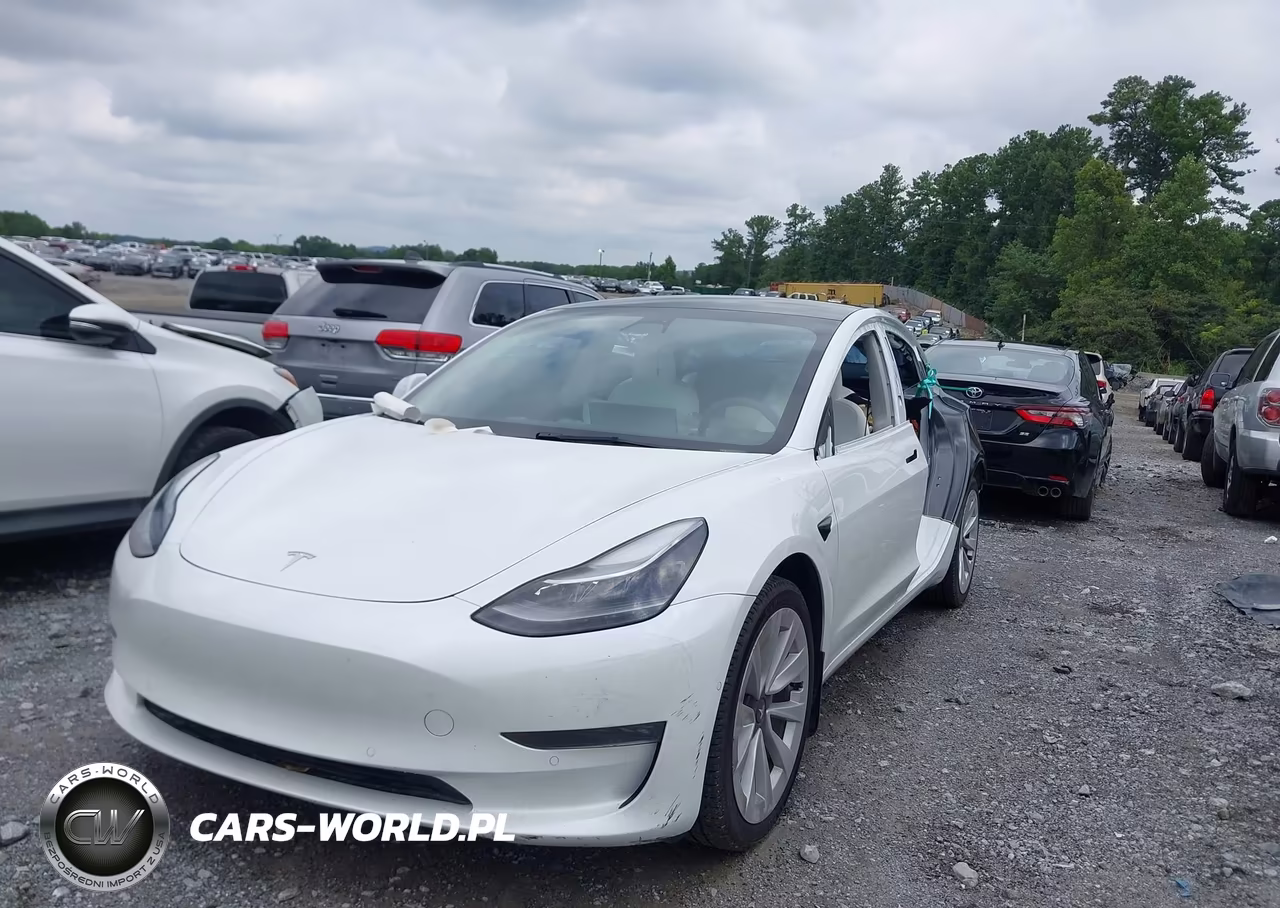 2022 Tesla Model 3 Long Range Dual Motor All-Wheel Drive VIN:5YJ3E1EB5NF153092 - 2
