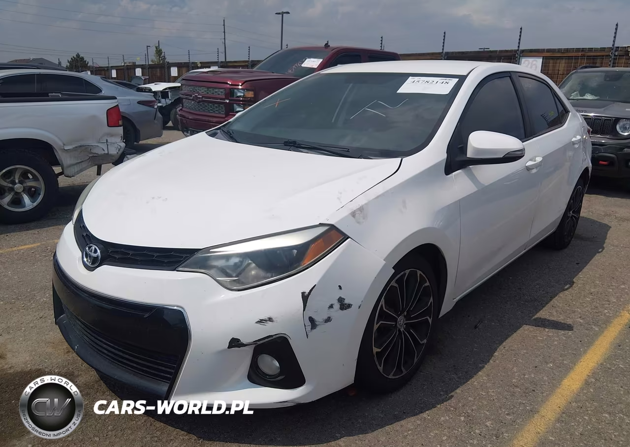 2016 Toyota Corolla S Plus VIN:5YFBURHE4GP527914 - 2