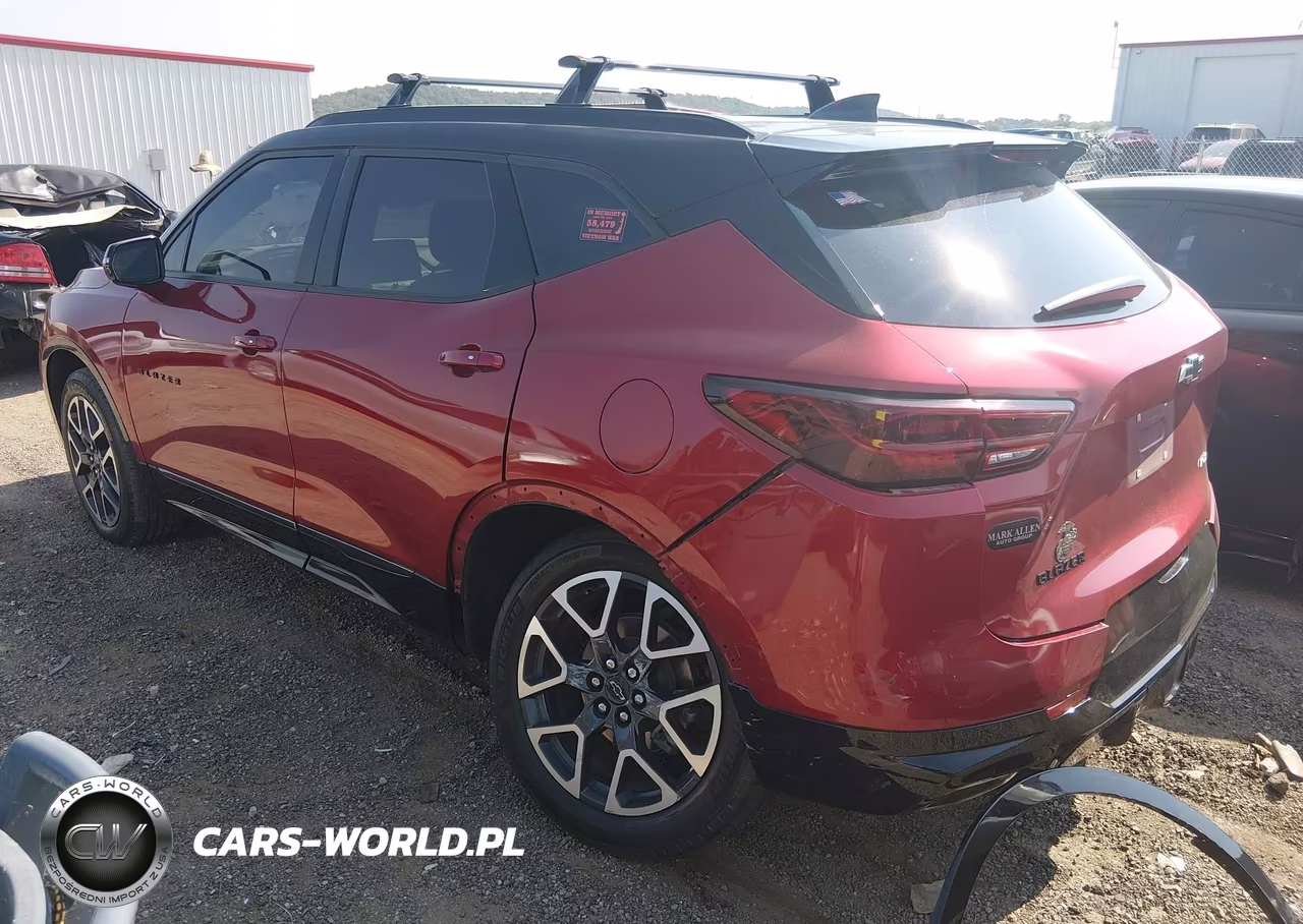 2023 Chevrolet Blazer Fwd Rs VIN:3GNKBERS0PS188209 - 3