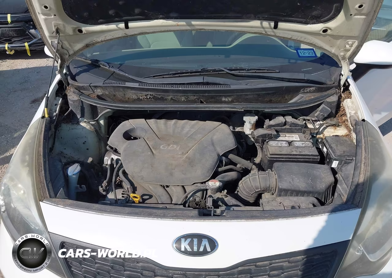 2013 Kia Rio Lx VIN:KNADM4A3XD6288485 - 10