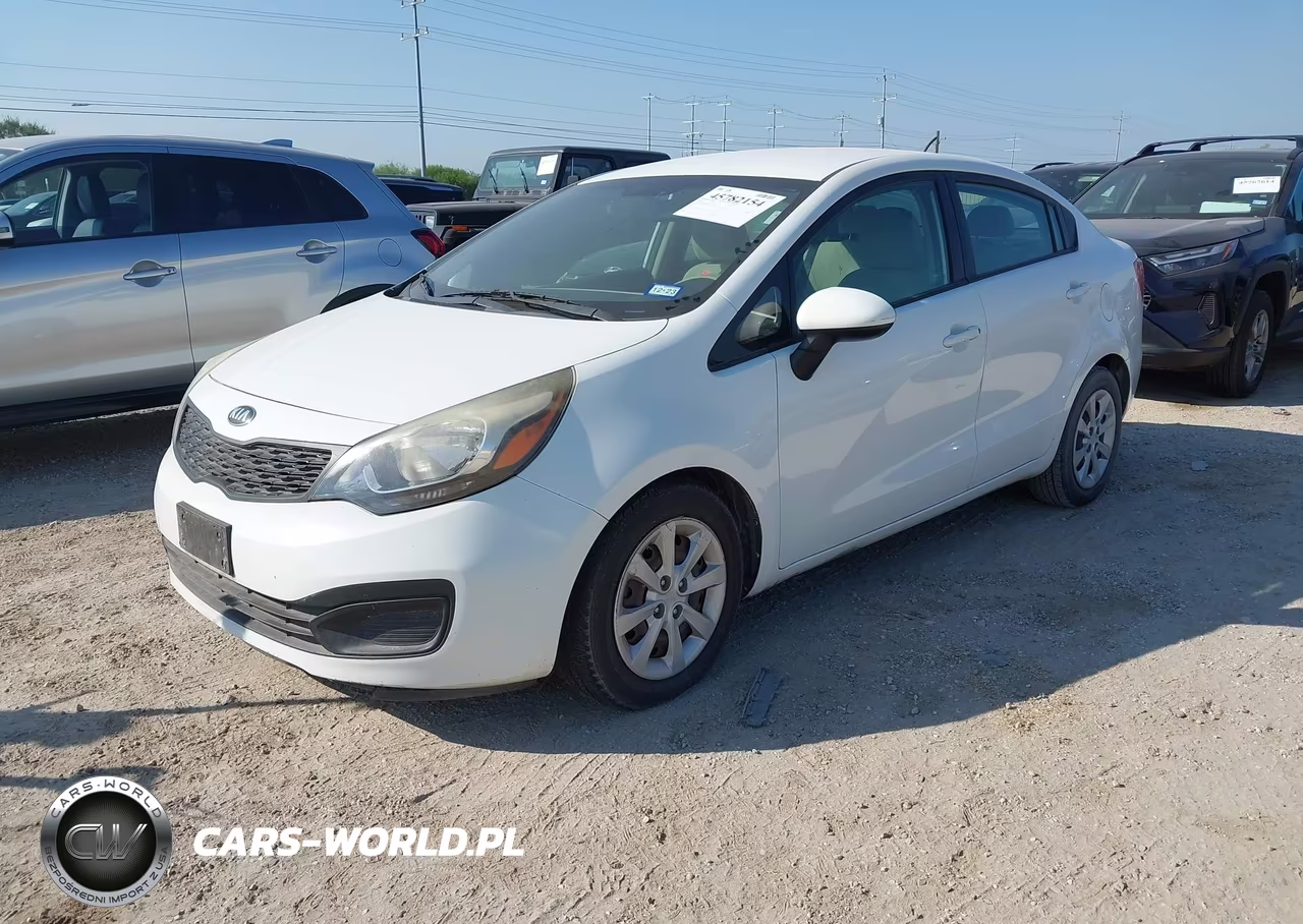 2013 Kia Rio Lx VIN:KNADM4A3XD6288485 - 2