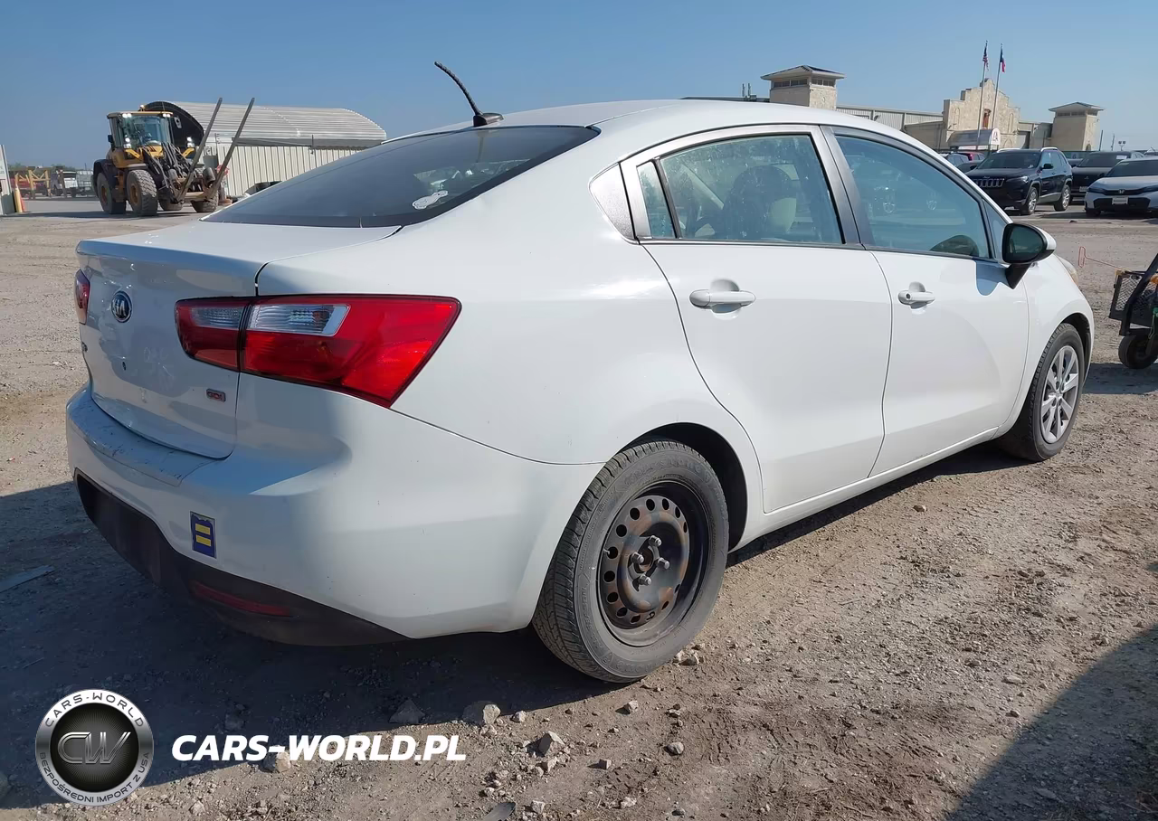 2013 Kia Rio Lx VIN:KNADM4A3XD6288485 - 4