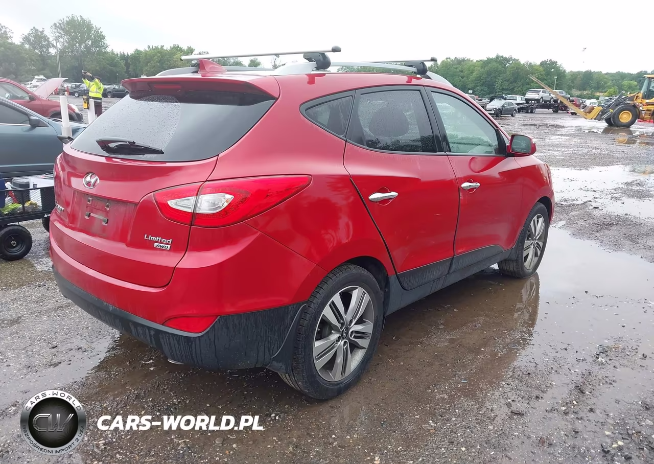 2014 Hyundai Tucson Limited VIN:KM8JUCAG7EU824885 - 4