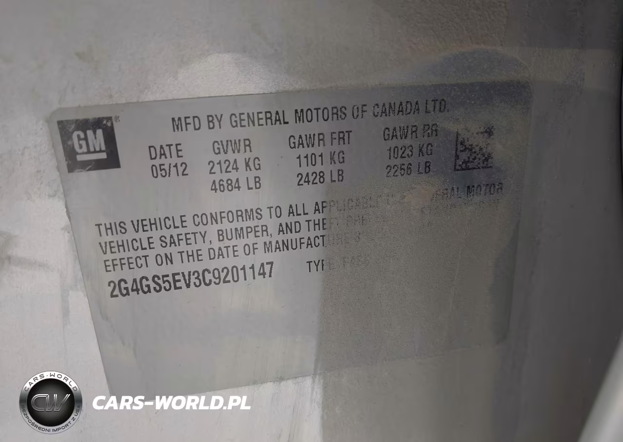 2012 Buick Regal Turbo - Premium 1 VIN:2G4GS5EV3C9201147 - 9
