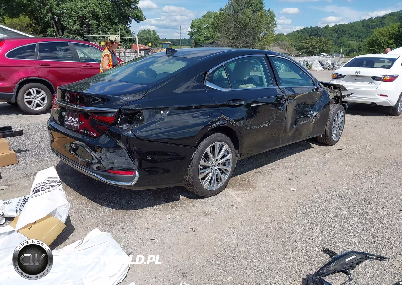 2021 Lexus Es 250 VIN:58AD11D17MU005190 - 4