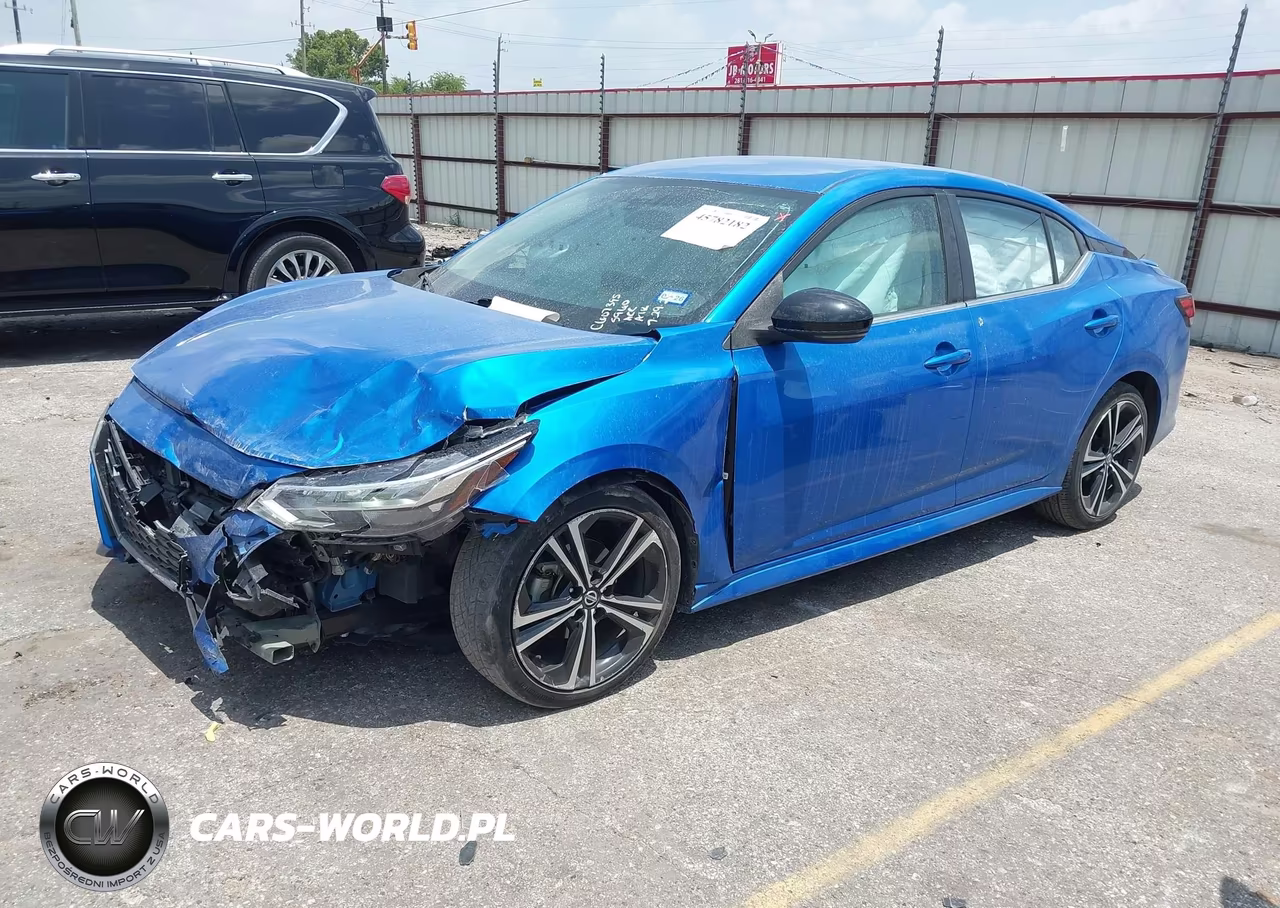 2021 Nissan Sentra Sr Xtronic Cvt VIN:3N1AB8DV9MY255960 - 2
