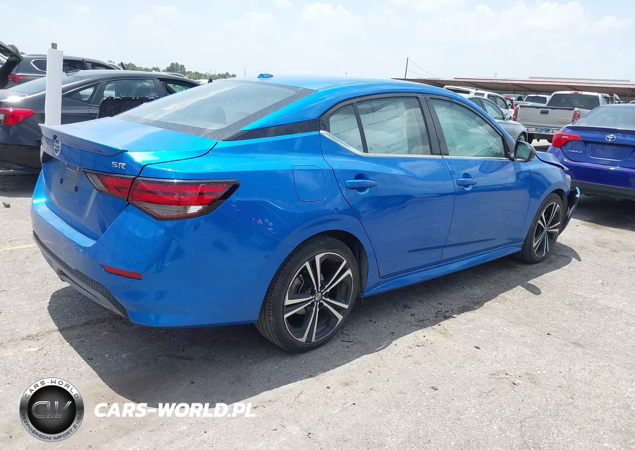2021 Nissan Sentra Sr Xtronic Cvt VIN:3N1AB8DV9MY255960 - 4