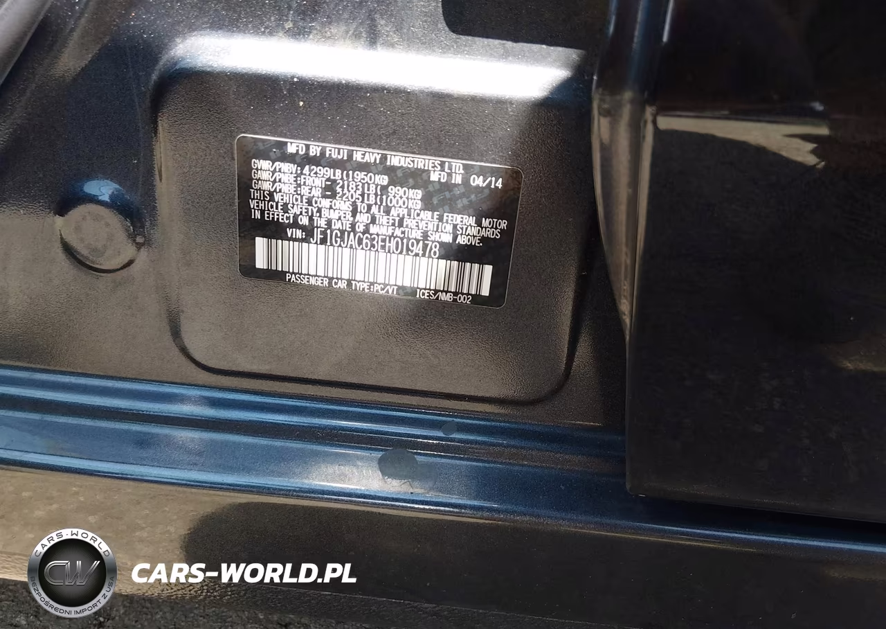 2014 Subaru Impreza 2.0I Premium VIN:JF1GJAC63EH019478 - 9