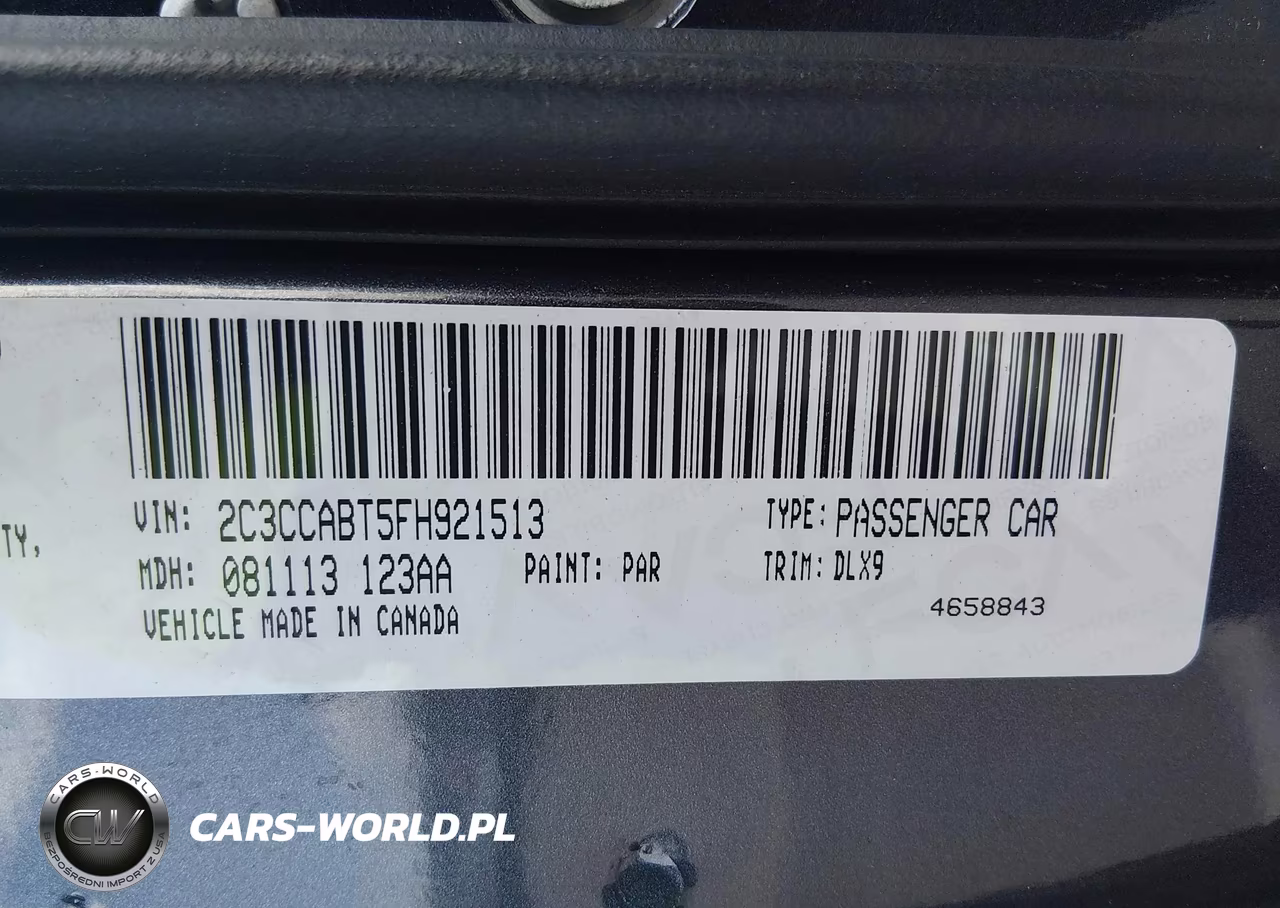 2015 Chrysler 300 300S VIN:2C3CCABT5FH921513 - 9