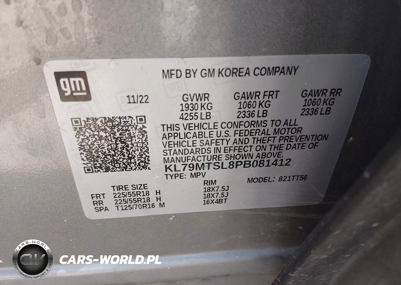 2023 Chevrolet Trailblazer Fwd Rs VIN:KL79MTSL8PB081412 - 9
