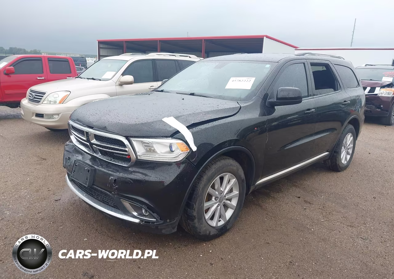 2014 Dodge Durango Sxt VIN:1C4RDJAG9EC360984 - 2