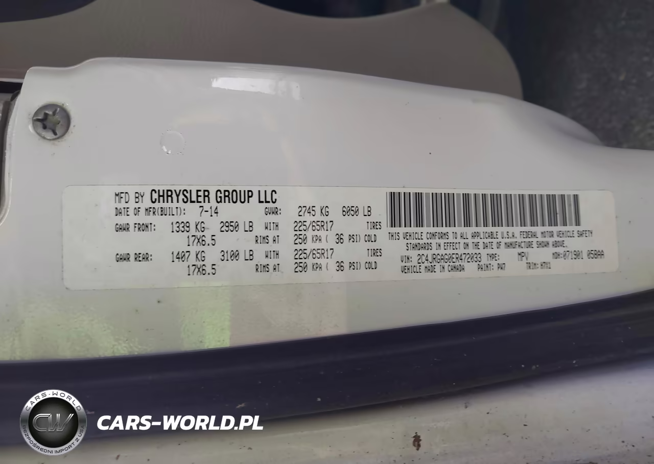 2014 Ram Cargo Tradesman VIN:2C4JRGAG0ER472033 - 9