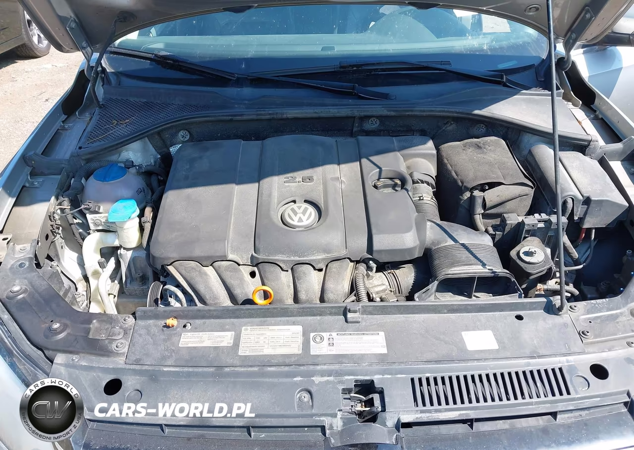 2012 Volkswagen Passat 2.5L Se VIN:1VWBP7A39CC076581 - 10
